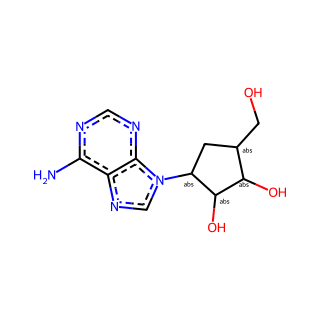 (1R,2S,3R,5R)-3-(6-Amino-9H-purin-9-yl)-5-(hydroxymethyl)cyclopentane-1,2-diol