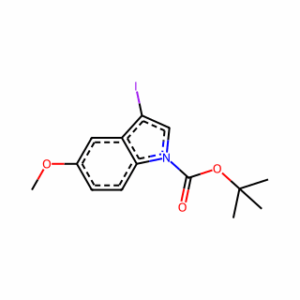 tert-Butyl 3-iodo-5-methoxy-1H-indole-1-carboxylate