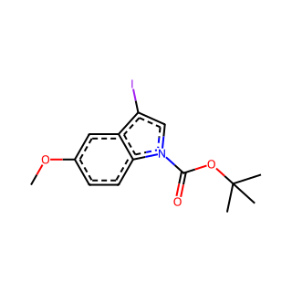tert-Butyl 3-iodo-5-methoxy-1H-indole-1-carboxylate
