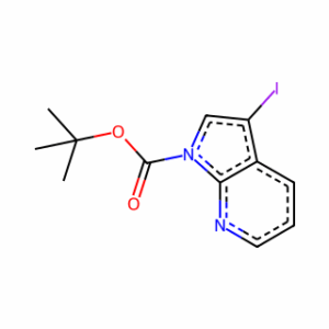 Tert-Butyl 3-Iodo-1H-Pyrrolo[2,3-B]Pyridine-1-Carboxylate