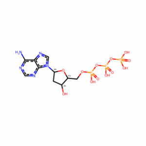 (((2R,3S,5R)-5-(6-Amino-9H-purin-9-yl)-3-hydroxytetrahydrofuran-2-yl)methyl)triphosphoric acid