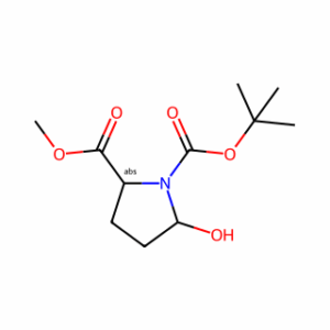 (2S)-1-tert-Butyl 2-methyl 5-hydroxypyrrolidine-1,2-dicarboxylate