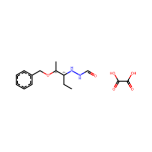 Hydrazinecarboxaldehyde, 2-[(1S,2S)-1-ethyl-2-(phenylmethoxy)propyl]-, ethanedioate (1:1)