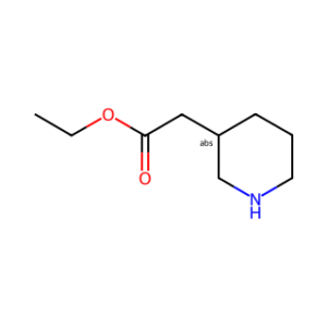 (S)-Ethyl 2-(piperidin-3-yl)acetate, HCl