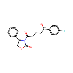 (S)-3-((S)-5-(4-Fluorophenyl)-5-hydroxypentanoyl)-4-phenyloxazolidin-2-one