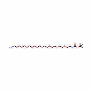 Tert-Butyl (23-Amino-3,6,9,12,15,18,21-Heptaoxatricosyl)Carbamate