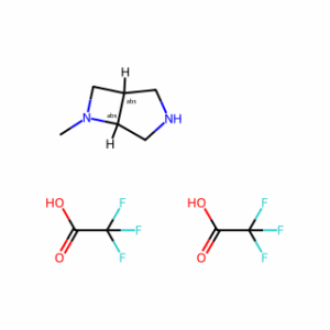 (1S,5R)-6-Methyl-3,6-diazabicyclo[3.2.0]heptane bis(2,2,2-trifluoroacetate)