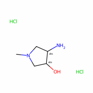 (3R,4S)-Rel-4-amino-1-methylpyrrolidin-3-ol dihydrochloride