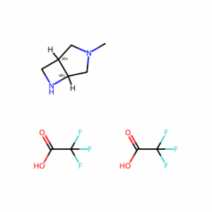 (1S,5S)-3-methyl-3,6-diazabicyclo[3.2.0]heptane bis(2,2,2-trifluoroacetate)