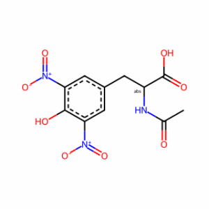 (2S)-2-acetamido-3-(4-hydroxy-3,5-dinitrophenyl)propanoic acid
