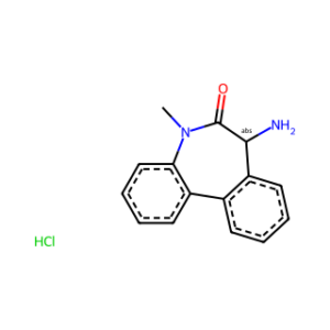 (S)-7-Amino-5-methyl-5,7-dihydro-6h-dibenzo[b,d]azepin-6-one HCl