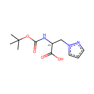(S)-2-((tert-Butoxycarbonyl)amino)-3-(1H-pyrazol-1-yl)propanoic acid