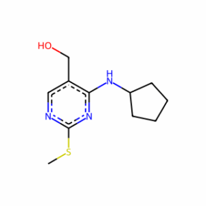 (4-(cyclopentylaMino)-2-(Methylthio)pyriMidin-5-yl)Methanol