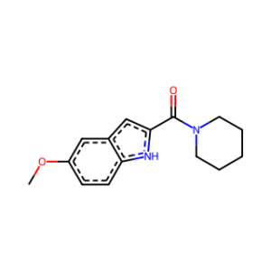 (5-methoxy-1H-indol-2-yl)(piperidin-1-yl)methanone