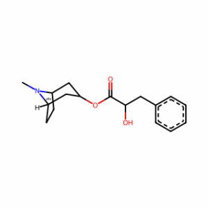 (R)-Endo-8-methyl-8-azabicyclo[3.2.1]octan-3-yl 2-hydroxy-3-phenylpropanoate