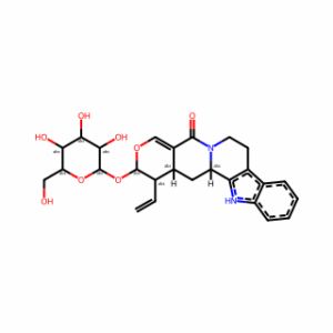 (3β,15β,16α,17β)-19,20-Didehydro-16-ethenyl-17-(β-D-glucopyranosyloxy)oxayohimban-21-one