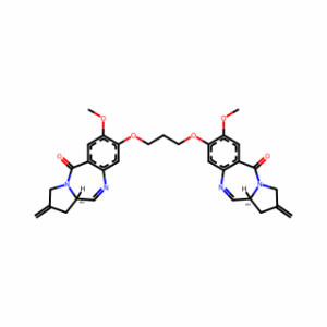 (11aS,11′aS)-8,8′-[1,3-Propanediylbis(oxy)]bis[1,2,3,11a-tetrahydro-7-methoxy-2-methylene-5H-pyrrolo[2,1-c][1,4]benzodiazepin-5-one]