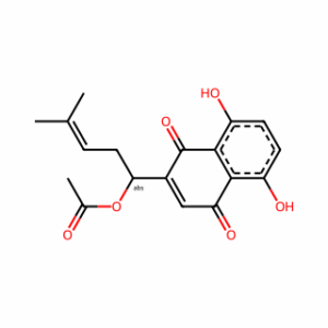 (R)-1-(5,8-Dihydroxy-1,4-dioxo-1,4-dihydronaphthalen-2-yl)-4-methylpent-3-en-1-yl acetate