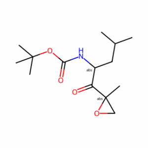 tert-Butyl ((S)-4-methyl-1-((R)-2-methyloxiran-2-yl)-1-oxopentan-2-yl)carbamate