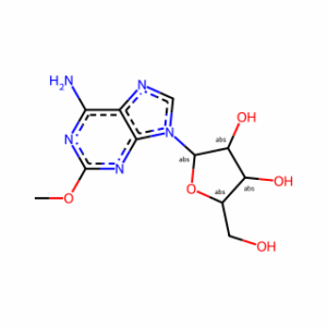 (2R,3R,4S,5R)-2-(6-Amino-2-methoxy-9H-purin-9-yl)-5-(hydroxymethyl)tetrahydrofuran-3,4-diol