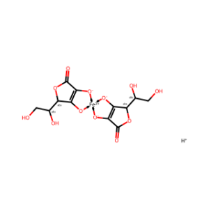 Ferrate(2-), bis[L-ascorbato(2-)-κO2,κO3]-, hydrogen (1:2)