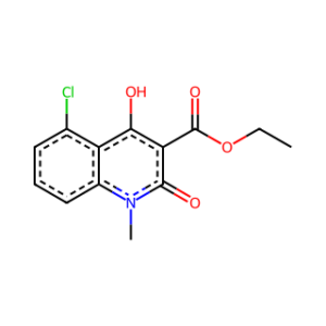 Ethyl 5-chloro-4-hydroxy-1-methyl-2-oxo-1,2-dihydroquinoline-3-carboxylate