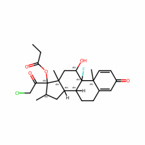 (11β,16β)-21-Chloro-9-fluoro-11-hydroxy-16-methyl-17-(1-oxopropoxy)pregna-1,4-diene-3,20-dione