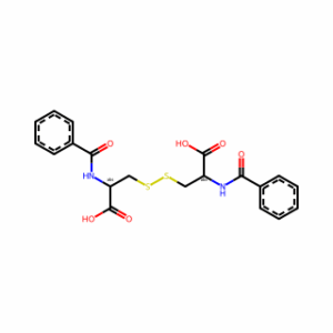 (2R,2′R)-3,3′-Disulfanediylbis(2-benzamidopropanoic acid)