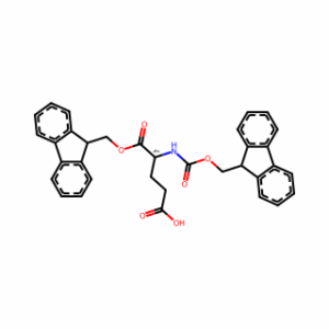 (R)-5-((9H-Fluoren-9-yl)methoxy)-4-((((9H-fluoren-9-yl)methoxy)carbonyl)amino)-5-oxopentanoic acid