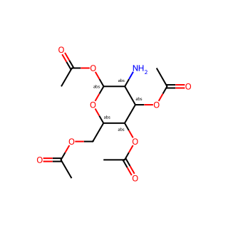 (2S,3R,4R,5S,6R)-6-(Acetoxymethyl)-3-aminotetrahydro-2H-pyran-2,4,5-triyl triacetate