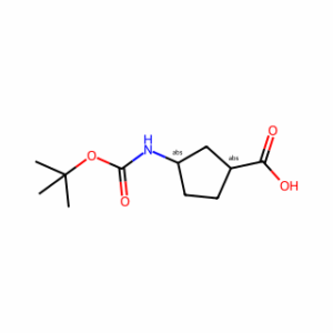 (1S,3R)-3-((tert-Butoxycarbonyl)amino)cyclopentanecarboxylic acid