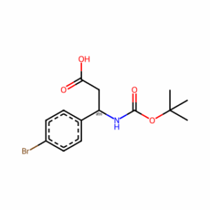 (R)-3-(4-Bromophenyl)-3-((Tert-Butoxycarbonyl)Amino)Propanoic Acid