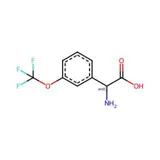 α-Amino-3-(trifluoromethoxy)benzeneacetic acid