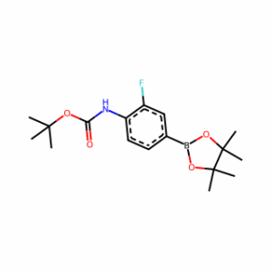 tert-Butyl 2-fluoro-4-(4,4,5,5-tetramethyl-1,3,2-dioxaborolan-2-yl)phenylcarbamate