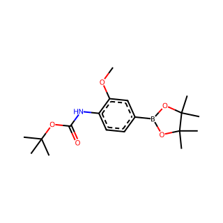 tert-Butyl (2-methoxy-4-(4,4,5,5-tetramethyl-1,3,2-dioxaborolan-2-yl)phenyl);carbamate