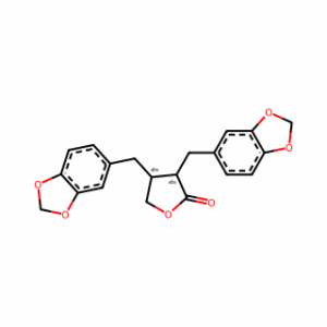 (3R,4R)-3,4-Bis(benzo[d][1,3]dioxol-5-ylmethyl)dihydrofuran-2(3H)-one