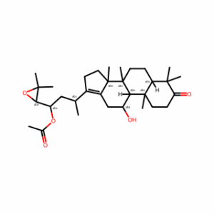 (8α,9β,11β,14β,23S,24R)-23-(Acetyloxy)-24,25-epoxy-11-hydroxydammar-13(17)-en-3-one