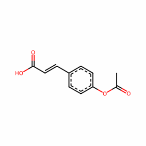 (E)-3-(4-Acetoxyphenyl)acrylic acid