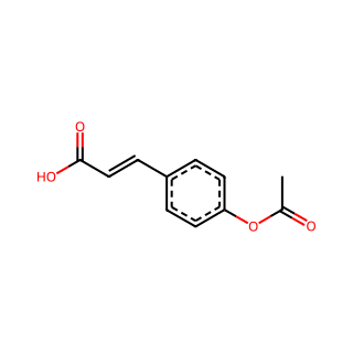 (E)-3-(4-Acetoxyphenyl)acrylic acid