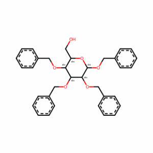 ((2S,3R,4S,5R,6S)-3,4,5,6-Tetrakis(benzyloxy)tetrahydro-2H-pyran-2-yl)methanol
