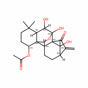 (1S,4aR,5S,6S,6aR,9S,11aS,11bS,14R)-5,6,14-Trihydroxy-4,4-dimethyl-8-methylene-7-oxododecahydro-1H-6,11b-(epoxymethano)-6a,9-methanocyclohepta[a]naphthalen-1-yl acetate