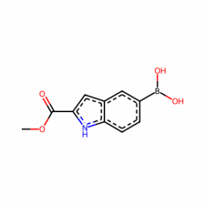 (2-(Methoxycarbonyl)-1H-indol-5-yl)boronic acid