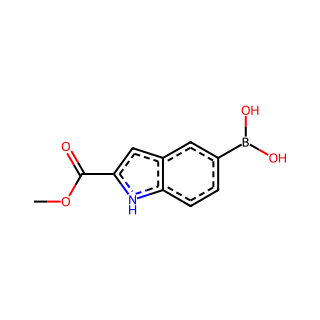 (2-(Methoxycarbonyl)-1H-indol-5-yl)boronic acid