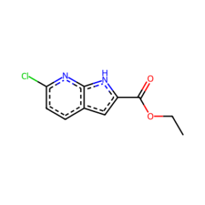 Ethyl 6-chloro-1H-pyrrolo[2,3-b]pyridine-2-carboxylate