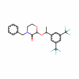(R) -4-benzyl-2-((R)-1-(3,5-bis(trifluoromethyl)phenyl) ethoxy) morpholin-3-one