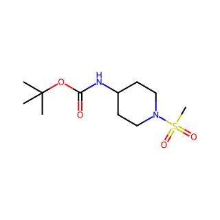 tert-Butyl (1-(methylsulfonyl)piperidin-4-yl)carbamate