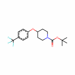 tert-Butyl 4-(4-(trifluoromethyl)phenoxy)piperidine-1-carboxylate