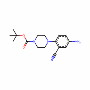tert-Butyl 4-(4-amino-2-cyanophenyl)piperazine-1-carboxylate
