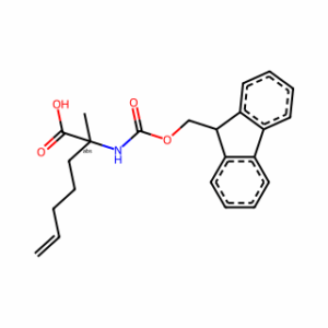 (R)-2-((((9H-Fluoren-9-yl)methoxy)carbonyl)amino)-2-methylhept-6-enoic acid