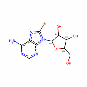 (2R,3R,4S,5R)-2-(6-Amino-8-bromo-9H-purin-9-yl)-5-(hydroxymethyl)tetrahydrofuran-3,4-diol